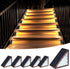 Solar Step Lights for Outside Waterproof IP67, Outdoor Stair Light 6 Pack,