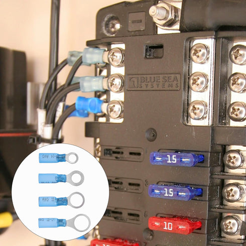 Bates Heat Shrink Wire Connectors Kit, 320 pcs Electrical Connectors, Crimp Connectors, Marine Wire Connectors