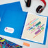 Avery 25 Blue Two Pocket Folders with 3 Prong Fasteners, Holds 70 Sheets (47976)