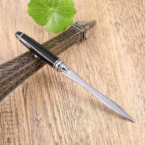 Stainless Steel Cut Paper Knife Letter Opener Cutting Office School Supplies Stationery Tool File Envelopes File Mail Opener for School Office Home