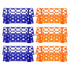 PATIKIL 28 Wells Tube Rack, 3 Set Vial Rack Double Layer Multifunction Holder for Microcentrifuge Tubes 10/15/50ml