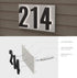 5 Inch House Numbers, Premium Quality ABS-Polymer, Backlit LED Illuminated Home Address Number