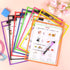 8 Pack 10 14 Inch 8 Tamaki Dry Erase Pockets Sleeves with Rings, x Ticket Holders Clear Plastic Sheet Protectors