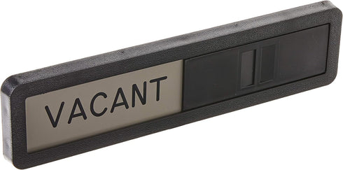 Headline Sign Slider Sign "IN USE/VACANT", 2.5 x 10.5 Inches, For Conference Room Doors, Made in USA