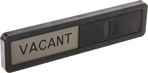 Headline Sign Slider Sign "IN USE/VACANT", 2.5 x 10.5 Inches, For Conference Room Doors, Made in USA
