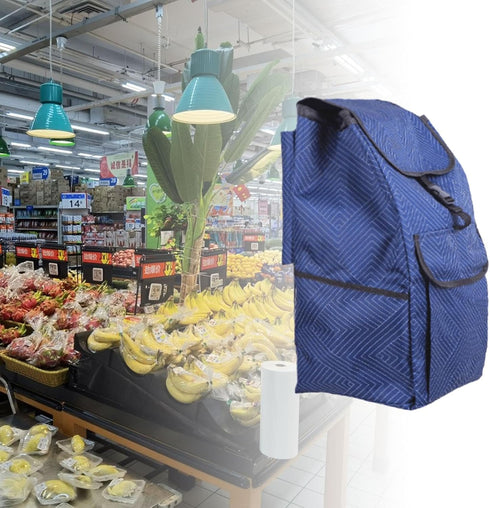 Amagogo Shopping Trolley Replacement Bag Shopping Cart Bag Oxford Cloth Thickened Trolley Bag Handtruck Bag for Home