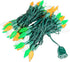 70 24Ft Commercial C6 Bulb 43 Sets Light St. Patricks Day Lights String Lights LED Strawberry Faceted