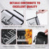 2 Pack (9.5x6.5''), Fireproof Money Bag Non-itchy Waterproof Fireproof Bag with Zipper, Small Fire Proof Money Bag