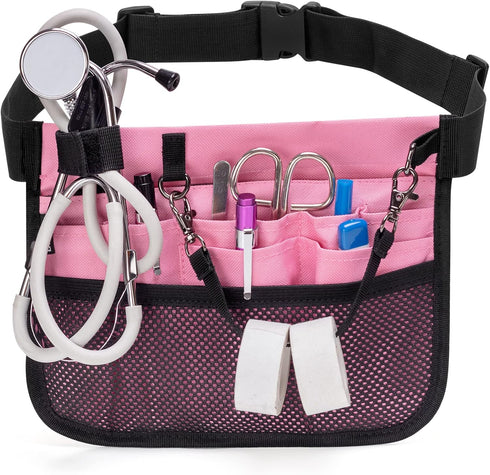 Damero Nurse Fanny Pouch, Nurse Waist Pack with Tape Holder, Nurse Waist