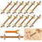 12 Set Countertop Fasteners Connector 5/16" x 3-1/2" Butcher Block Hardware Table Joint Connector Kit
