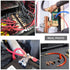 TKDMR 10pcs 2/0 AWG-3/8" Heavy Duty Battery Cable Lug Wire Terminal Connectors with 10pcs 3:1 Dual Wall Heat Shrink
