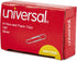 Universal Paper Clips, 1 Nonskid Silver, 100 Clips/Box, 10 Boxes/Pack