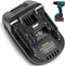 Battery Adapter DM18M for Makita 18V Tools, Converts Dewalt 20V & Milwaukee M18 to Makita 18V with USB Port