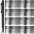 Eaasty 100 Pcs Mini Pen Bulk, 0.7 mm Small Retractable Ballpoint Tiny Black Ink Pens for Pocket School Journal
