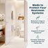 Alpine Sanitary Napkin Receptacle Wall Mounted Tampon Holder For Bathroom Provides Clean & Odor-Free Restroom for Home