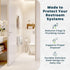 Alpine Sanitary Napkin Receptacle Wall Mounted Tampon Holder For Bathroom Provides Clean & Odor-Free Restroom for Home