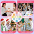 Yinder 24 Pcs Inspirational Sticky Notes with Lines, Cute Motivational Note Pad for Coworkers Office