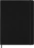 Moleskine Classic Notebook, Hard Cover, XL (7.5" x 9.5") Ruled/Lined, Black, 192 Pages
