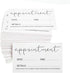 RXBC2011 Appointment Reminder Cards, Pack of 100 for Beauty Makeup Hair Nail Salon and Therapist