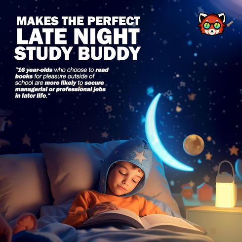TODDO 6-12 Kids Lantern Book Night Light Lamp for Camping Gear, Kids Reading Light, Toddler Camping NightLight, LED