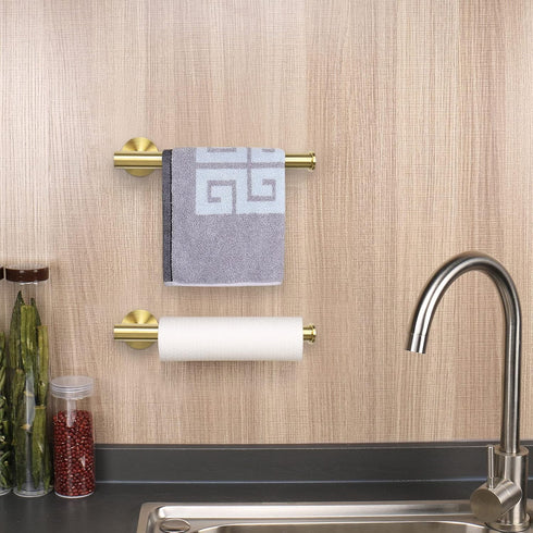 NearMoon Hand Towel Holder/Towel Ring, Thicken Stainless Steel Bar for Bathroom, Rustproof Wall Mounted Towel Rack