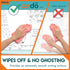 Davik Multi-Purpose Whiteboard Sticker, Customizable Peel and Stick Dry Erase Board for Wall Art