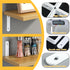 Support,8x5-3/5 Inch(Upgraded,Pack 4) Alise Floating Shelf Brackets,White Bracket for Shelves Heavy Duty L Bracket