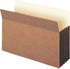 Smead File Pocket, Legal Size, Straight-Cut Tab, 5-1/4" Expansion, Redrope, 10 per Box (74274)