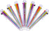 Hicarer 16 Pack Multicolor Pens, 8-in-1 Retractable Ballpoint Pens, 8 Colors Transparent Barrel for Office School