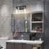 2 Bulb) Aipsun Light Matte Black Vanity Light Vintage Wall Sconces Lighting, Industrial Wall Light Fixture for Bathroom