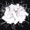 Shappy 300 Pcs White Price Display Tags, 0.8 x 1.58 Inches, Marking Labels with Elastic String