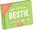 Knock Knock Why You're My Bestie Book, Fill-in-the-Blank Gift Journal, 4.5 x 3.25-Inches
