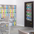 homyfort Over the Door File Organizer, Hanging Wall File Folders with 5 Large Pockets for Papers, Charts, Mails, Office
