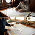 Xosjska 3 Set, 16 Inch 6 Inch Pcs Basic Navigation Include Parallel Ruler with Brass Arms Nautical Protractor