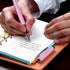 Nice Luxury Pen with Case, Fancy Ballpoint Pen, Smooth Writing Experience, Gift Box with 0.5mm Black Extra Refill (Pink)