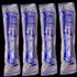 100 Pack 3ml Plastic Luer Lock Syringe with 18Gauge and Cap, Individually Sealed for Scientific Labs, Measuring Liquid