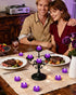 12 Pack Amagic Purple Flameless LED Tea Lights Candles Battery Operated, Electric Fake Tealight Candles for Party