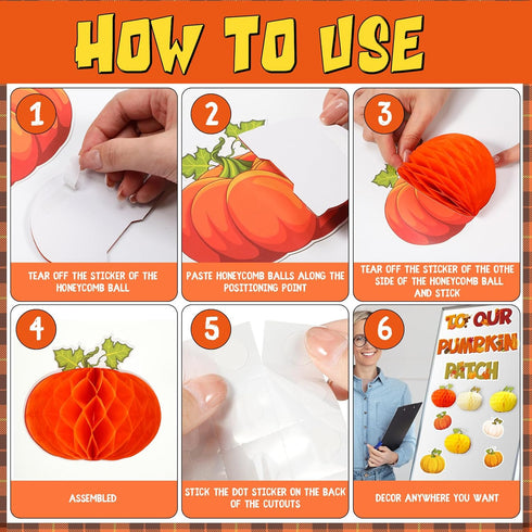 Qilery 98 Pieces Fall Classroom Bulletin Board Decorations, Red Truck Maple Leaves Pumpkin Cutouts for Autumn Decor