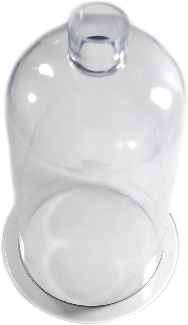 Eisco Labs Large Acrylic Bell Jar, 12" height x 7" diameter