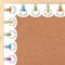 GreenPine Light Bulb Bulletin Board Borders, Scalloped Teaching Lightbulb Trim for Classroom Decorations, 36ft