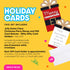 Set 8 Big Dot of Happiness Jolly Santa Claus, Christmas Money and Gift Card Sleeves, Nifty Gifty Christmas Gift Card