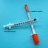 1ml Syringes with Needle, 30G 5/16 Inch, Individually Wrapped, Pack of 100