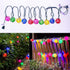 Nautical Lights String Plug in, 10 LED Buoy String Lights for Tiki Bar Decorations, Coastal Beach Theme for Outdoor