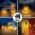 BESMYJ 3 IP65 Solar Porch Lights Outdoor, Solar Wall Lanterns with Modes Motion Sensor & Waterproof, Dusk to Dawn LED