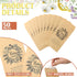 Fumete 50 Pcs Baby Shower Seed Packet Self Adhesive Kraft Envelopes for Party, No Seeds