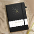 CAGIE Lined Journal Notebook for Work, 196 Pages, 5.7" x 8.3", Hardcover Notebook Journals for Writing Women Men Note Taking Diary with Pen Loop (Black Ruled), Gifts by CAGIE