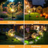 LightHummingbird Hummingbird Waterproof Outdoor Solar Solar LightMoon SolarLightSolar Butterfly Floor Lamp for Garden