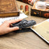 Dragon Stapler with 2000 Staples, Kids Novelty Stapler, Funny Carving Resin Faucet Stapler for Office Desk Decor (Grey)