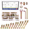 Glarks 138Pcs M6 Baby Bed Crib Screws Hardware Replacement Kit, M6x25/35/45/55/65/75/85MM Hex Socket