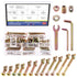 Glarks 138Pcs M6 Baby Bed Crib Screws Hardware Replacement Kit, M6x25/35/45/55/65/75/85MM Hex Socket